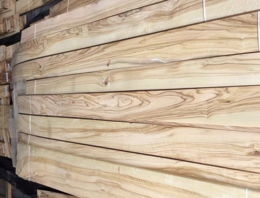 50cm-200cm Veneer en bois d'olivier naturel pour les meubles