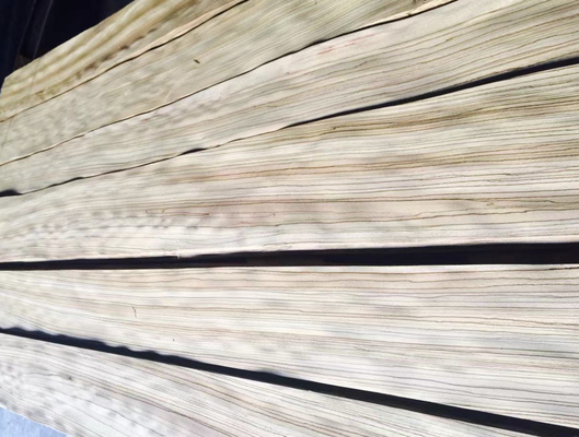 Les feuilles de placage en bois de zèbre sont de 0,5 m à 2 m / 2 cm à 2,44 m / 2,45 m à 3,6 m