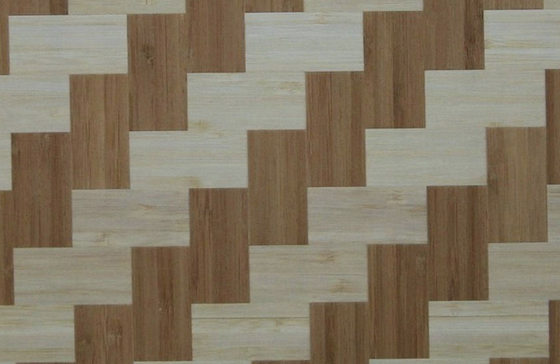 Carbonification pure Faisceau de bambou tissé Faisceau décoratif Largeur maximale 1,22 m