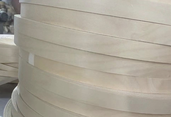 Veneer de bande de bordure de bouleau pour une grande souplesse et une résistance à l'usure