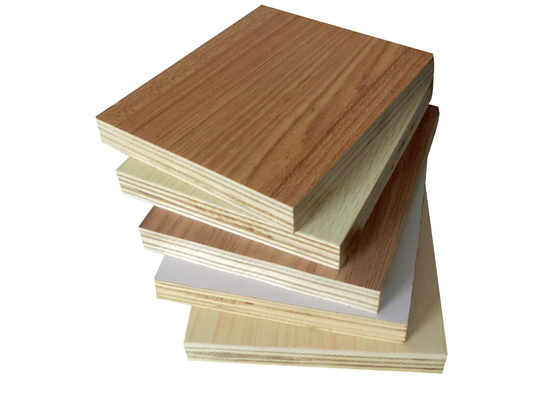 Plywood en contreplaqué multicolore à haute résistance à la mélamine Longueur 2,44 m
